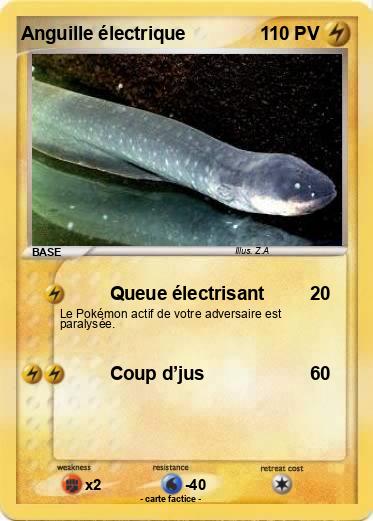 Pokemon Anguille électrique