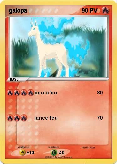 Pokemon galopa 