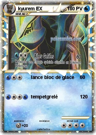 Pokemon kyurem EX