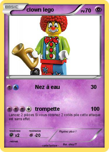 Pokemon clown lego