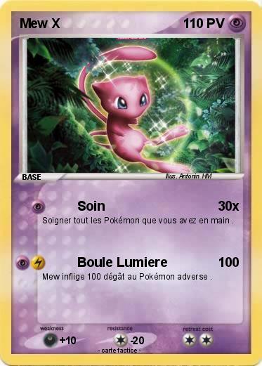 Pokemon Mew X