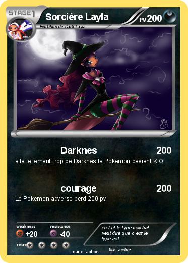 Pokemon Sorcière Layla