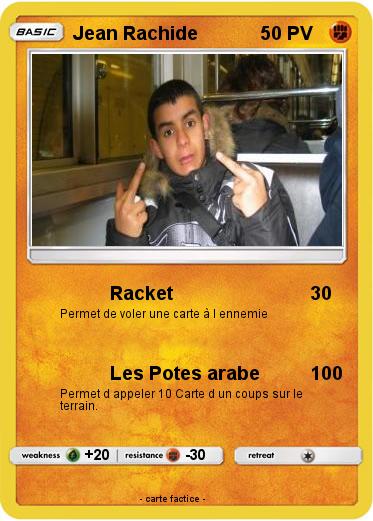 Pokemon Jean Rachide