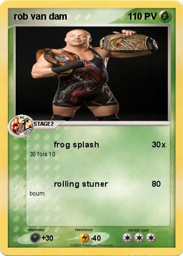Pokemon rob van dam