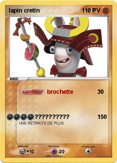 Pokemon lapin cretin