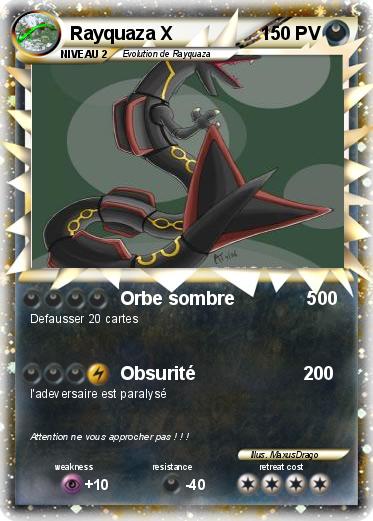 Pokemon Rayquaza X
