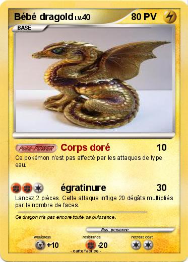 Pokemon Bébé dragold