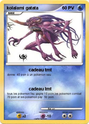 Pokemon kolalami gatata