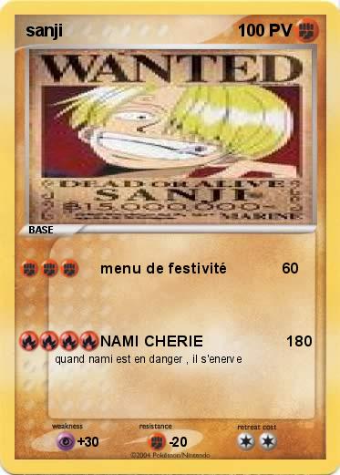 Pokemon sanji