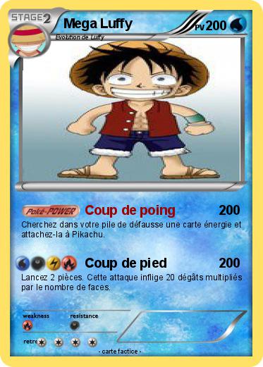 Pokemon Mega Luffy
