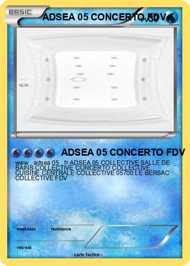 Pokemon ADSEA 05 CONCERTO FDV