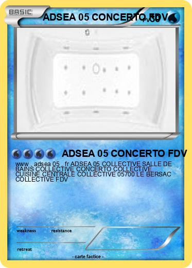 Pokemon ADSEA 05 CONCERTO FDV