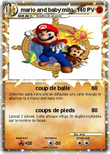 Pokemon mario and baby milo