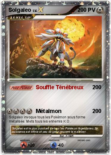 Pokemon Solgaleo