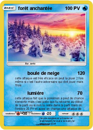 Pokemon forêt anchantée
