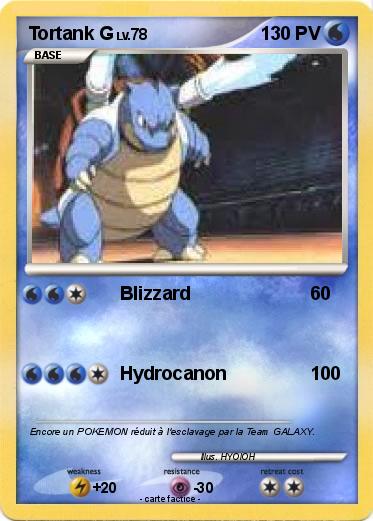 Pokemon Tortank G