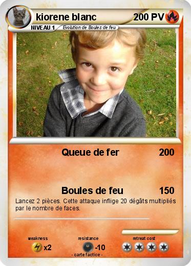 Pokemon kiorene blanc
