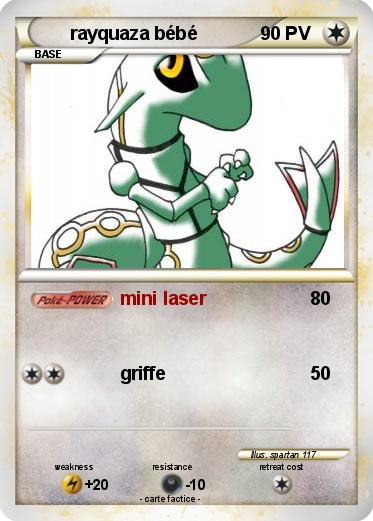 Pokemon rayquaza bébé