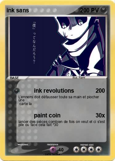 Pokemon ink sans