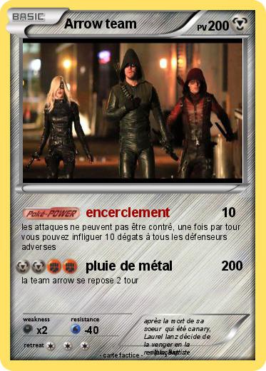 Pokemon Arrow team