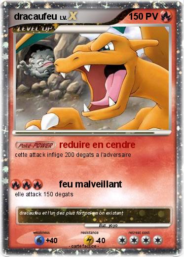 Pokemon dracaufeu