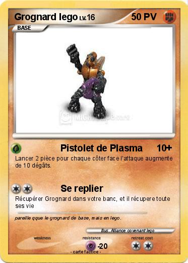 Pokemon Grognard lego