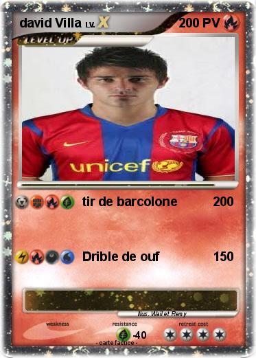 Pokemon david Villa