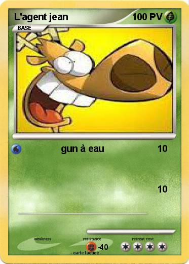 Pokemon L'agent jean