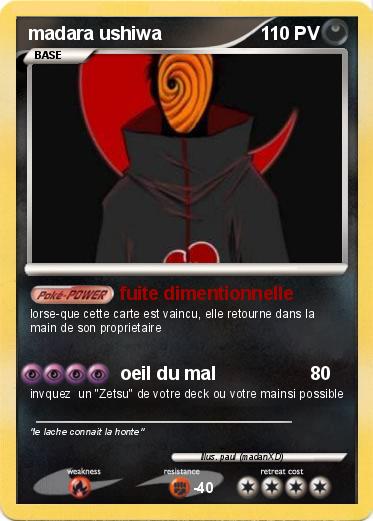 Pokemon madara ushiwa
