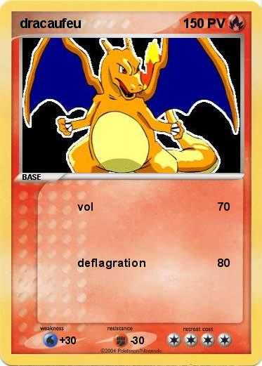 Pokemon dracaufeu