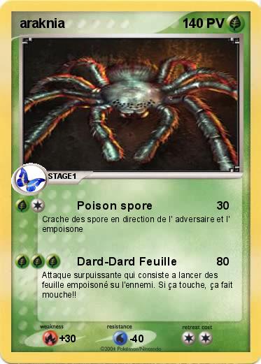 Pokemon araknia