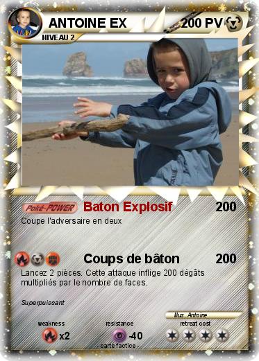Pokemon ANTOINE EX