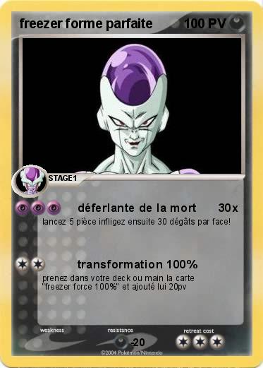 Pokemon freezer forme parfaite