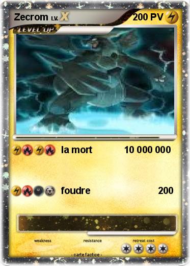 Pokemon Zecrom