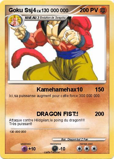 Pokemon Goku Ssj4