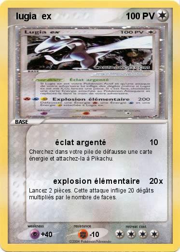 Pokemon  lugia  ex