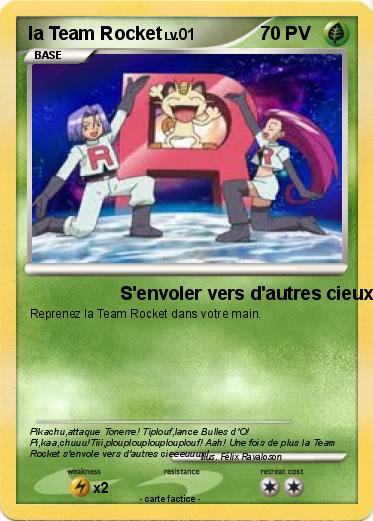 Pokemon la Team Rocket