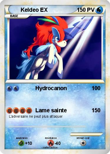 Pokemon Keldeo EX
