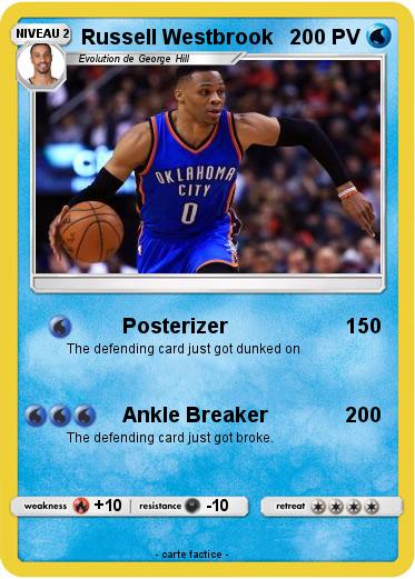 Pokemon Russell Westbrook