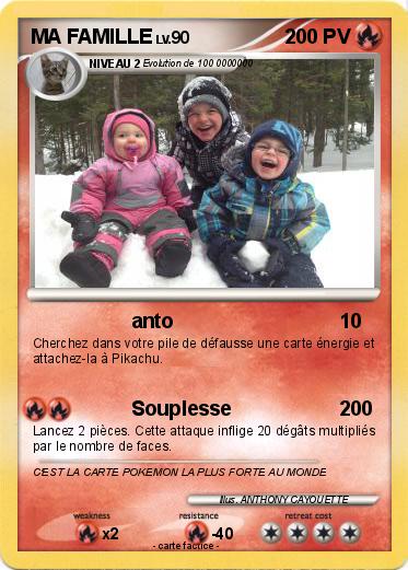 Pokemon MA FAMILLE