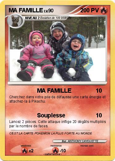 Pokemon MA FAMILLE