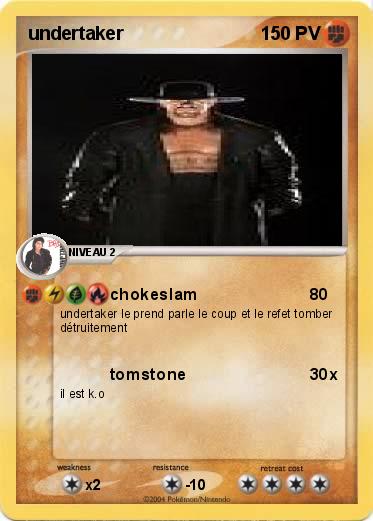 Pokemon undertaker