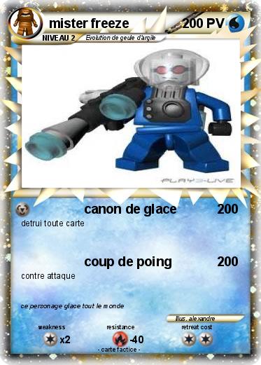 Pokemon mister freeze
