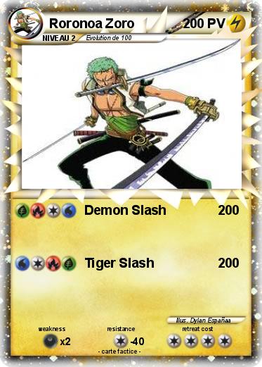 Pokemon Roronoa Zoro