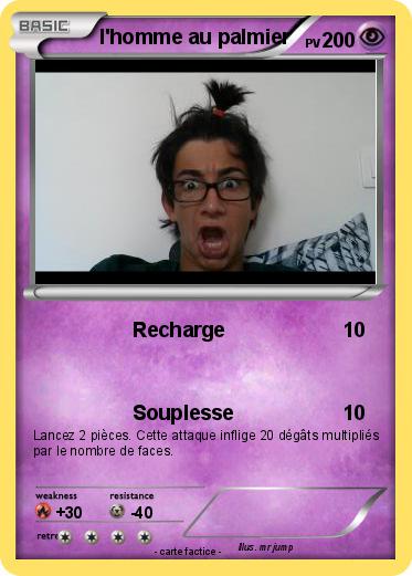 Pokemon l'homme au palmier