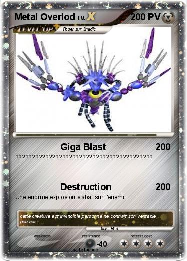 Pokemon Metal Overlod