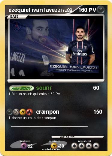 Pokemon ezequiel ivan lavezzi
