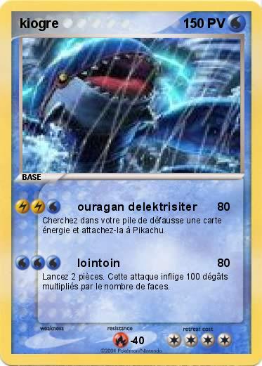 Pokemon kiogre