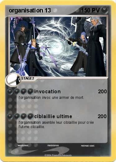 Pokemon organisation 13                                                          