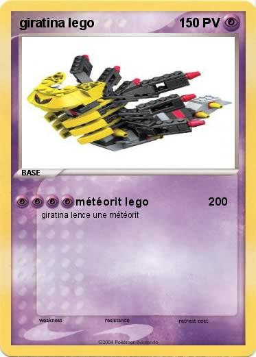 Pokemon giratina lego                                                          